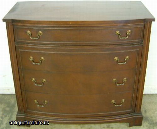 Antique Mahogany Server