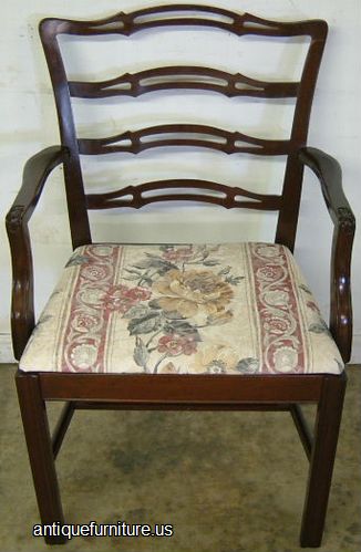 Antique Mahogany Dining Room Chair