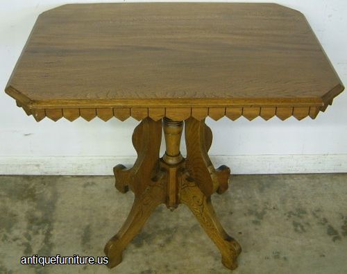 Antique Eastlake Lamp Table