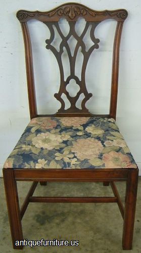 Antique Mahogany Dining Chair