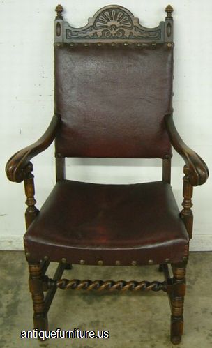 Antique Oak Dining Chair