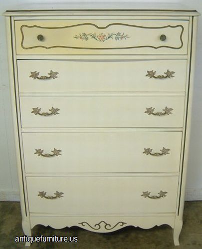 Antique Paint Decorated Chest