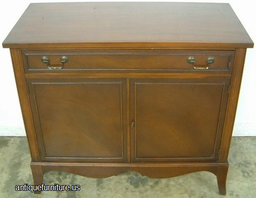 Antique Mahogany Server