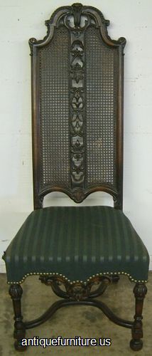 Antique Walnut Fireside Chair