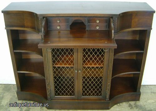 Antique Mahogany Console Desk