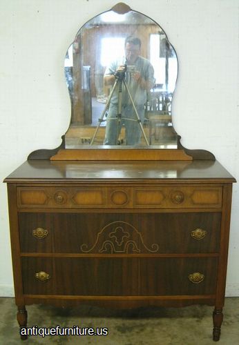 Antique Walnut Dresser