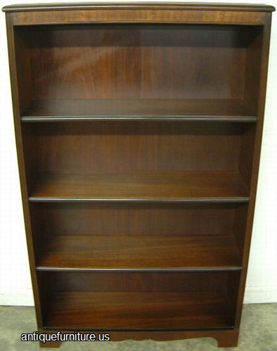 Antique Mahogany 4 Shelf Bookshelf