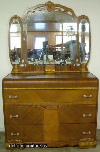 Antique Art Deco Dresser