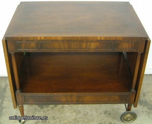 Antique Flame Mahogany Tea Table