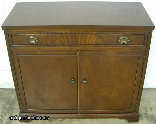 Antique Mahogany Server