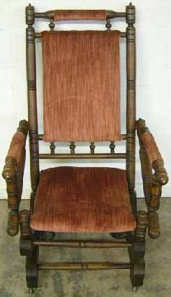 Antique Victorian Base Rocker