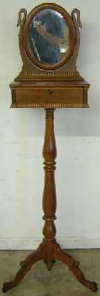 Antique Walnut Shaving Stand