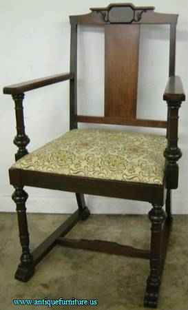 Antique Walnut Chair