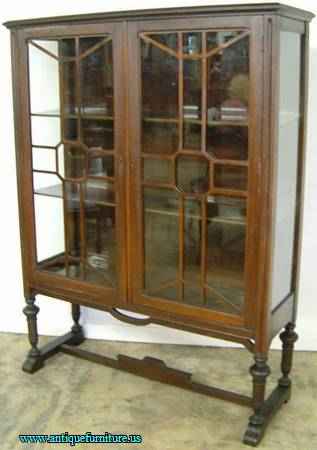 Antique Walnut Chinacabinet