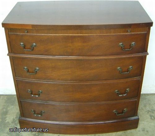 Antique Mahogany Bachelor Chest