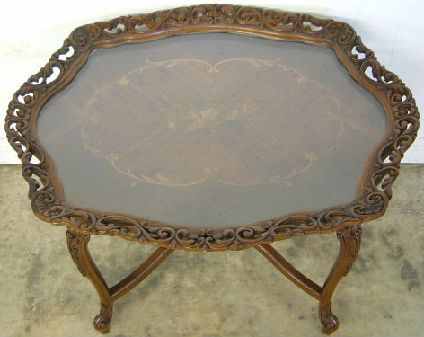 Antique Ornate Coffee Table