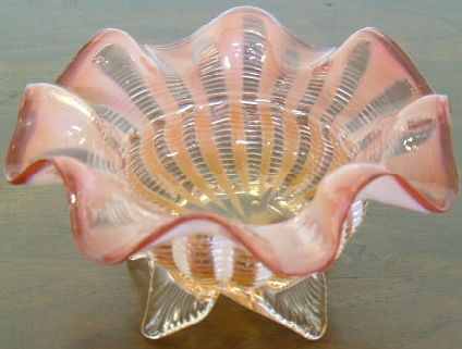 Antique Stephens Williams Footed Vase