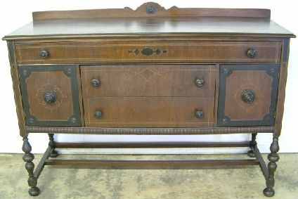 Antique Walnut Sideboard