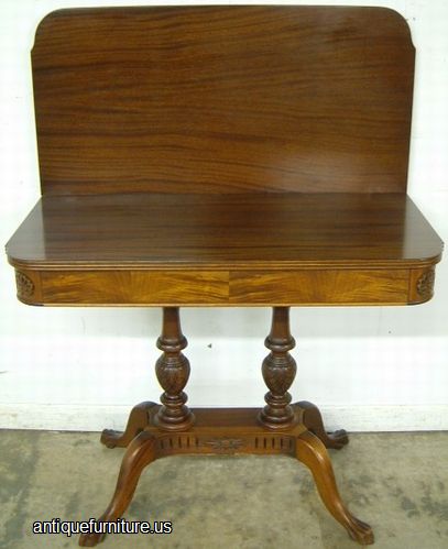 Antique Mahogany Game Table