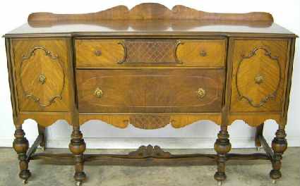 Antique Walnut Sideboard