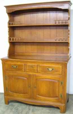 Antique Maple Hutch