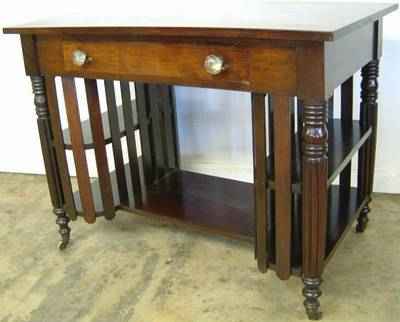 Antique Library Table