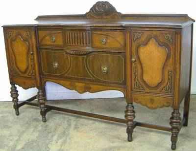 Antique Walnut Sideboard
