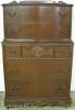  Ornate Mahogany Chest 