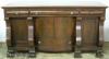 Massive Empire Flame Mahogany Paw Foot Sideboard Massive Empire Flame Mahogany Paw Foot Sideboard