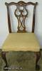  Romweber Mahogany Ball Claw Dining Chair 