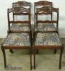  Set Mahogany Dining Room Chairs 