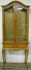  Walnut French Style Curio 