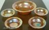  Carnival Glass Berry Set 
