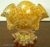  Carnival Glass Punch Bowl 