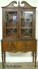  Flame Mahogany China Cabinet 