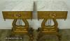  Glilded Marble Top Lamp Tables 