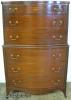  Inlaid Mahogany Chest 