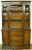  Mahogany Bubble Glass China Cabinet 