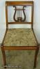 Mahogany Lyre Back Dining Chair Mahogany Lyre Back Dining Chair