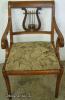 Mahogany Lyre Back Dining Chair Mahogany Lyre Back Dining Chair