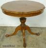  Mahogany Talon Foot Lamp Table 