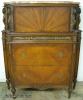  Ornate French Marble Top Chest 