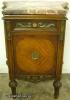 Ornate French Marble Top Night Stand Ornate French Marble Top Night Stand