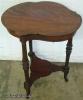  Ornate Mahogany Lamp Table 