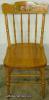  Paint Decorated Dining Chair 
