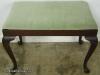  Queen Ann Mahogany Vanity Bench 
