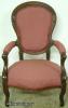  Walnut Victorian Palor Chair 