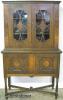 Burl Walnut China Cabinet Burl Walnut China Cabinet