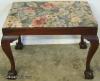Mahogany Ball Claw Vanity Bench Mahogany Ball Claw Vanity Bench