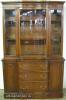 Mahogany Serpentine China Cabinet Mahogany Serpentine China Cabinet
